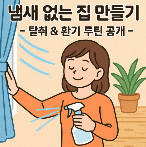 냄새 없는 집 만들기에 관련한 사진