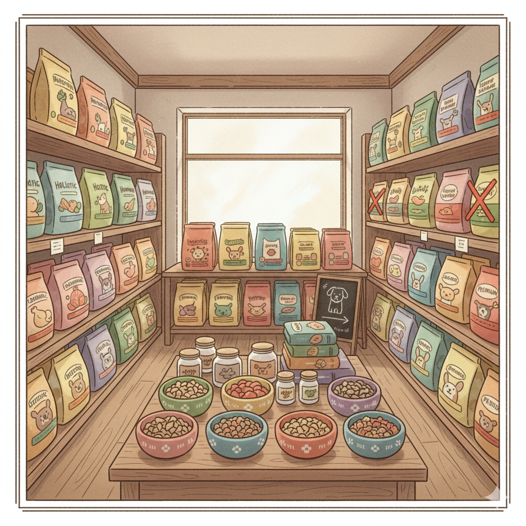 강아지 사료 등급 확인하기