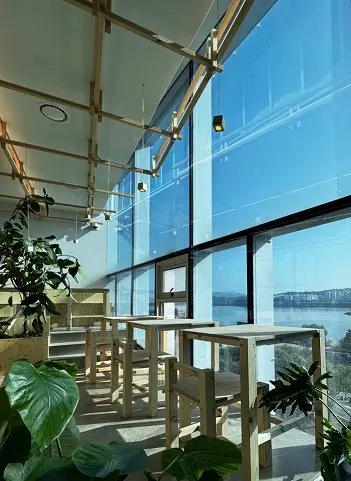 양화 한남대교 한강 전망카페 오픈 소식 견우 새말 선유 카페 진정성 브어반플랜트 브런치