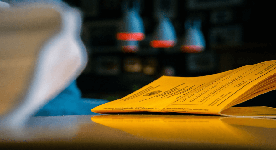 영문 예방접종 증명서