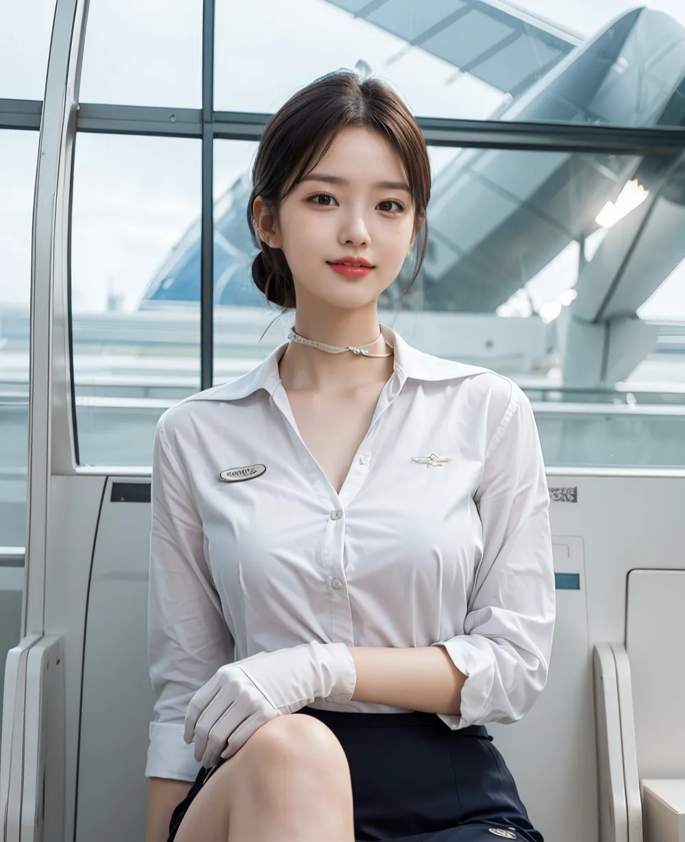 항공사 스튜어디스 컨셉