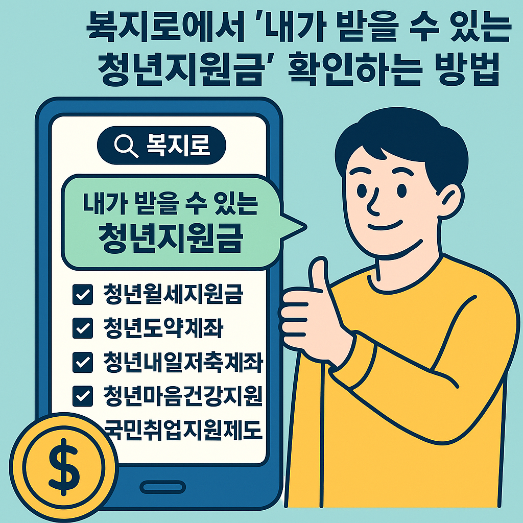 청년지원금 관련 이미지