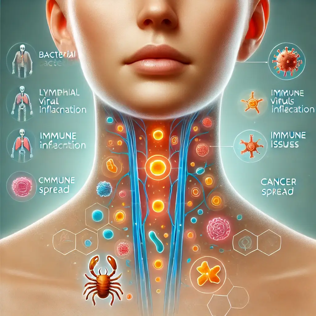 목 임파선염의 주요 원인