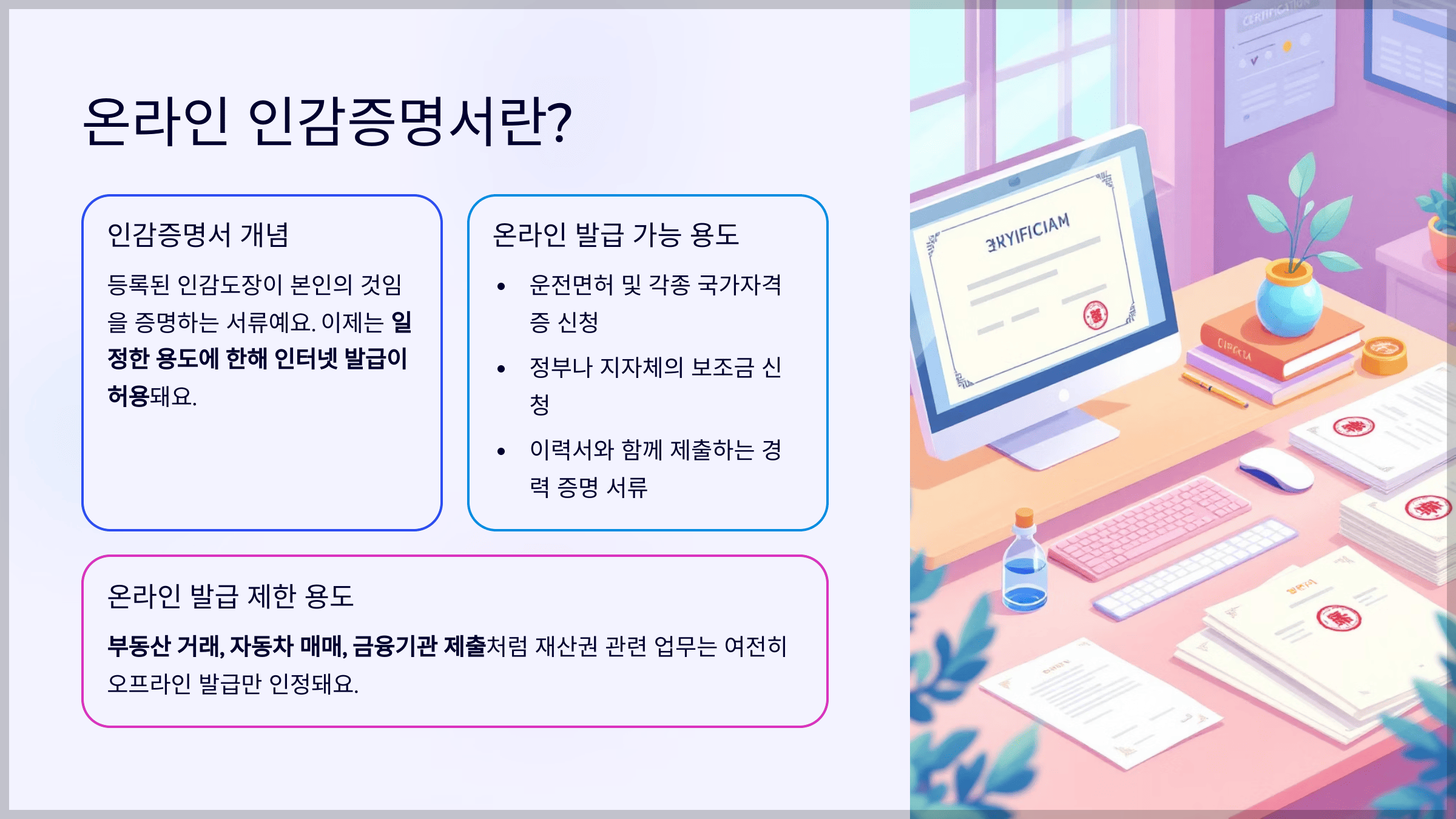 온라인 인감증명서란?