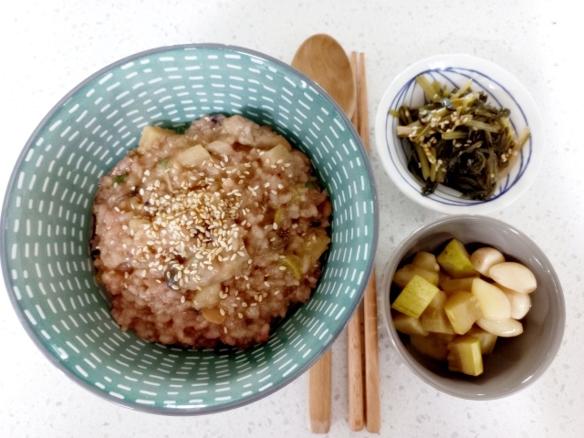 [아침식사, 환자식, 된장찌개 활용] 부드러운 된장죽