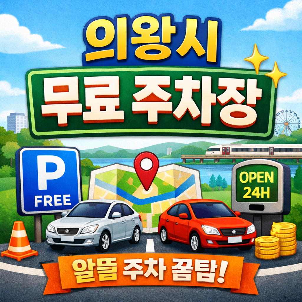 의왕시 무료 주차장 정보 총정리! 시민들을 위한 공영&middot;무료 주차장 위치, 운영시간, 찾는 꿀팁까지 한눈에 확인해보세요. 지도, 표, 체험담 포함!