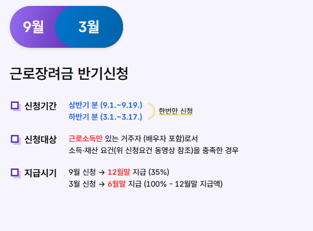 2025년 반기신청