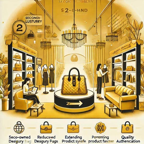 중고 명품 시장의 성장과 지속 가능성