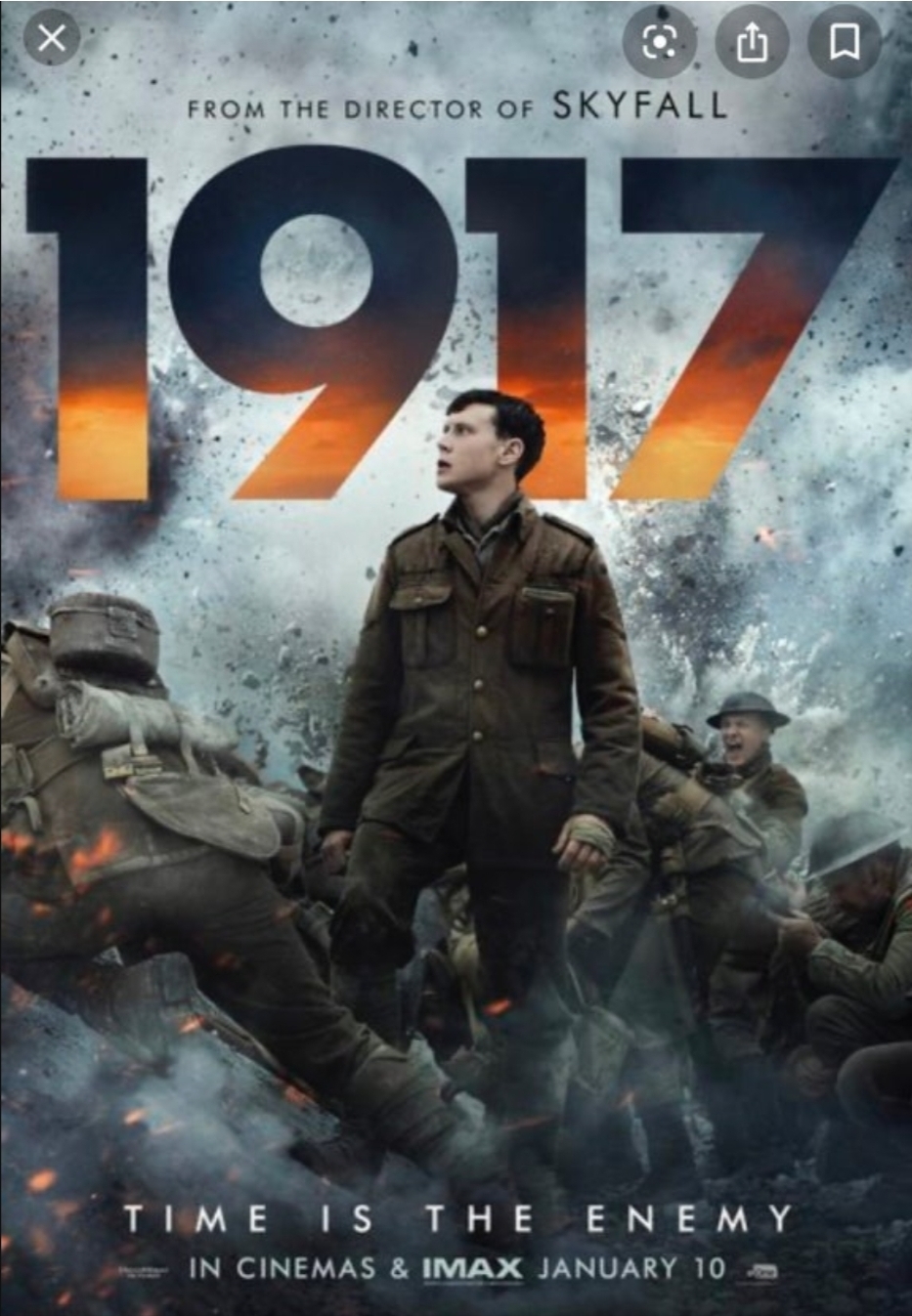 영화 : 1917 - 포스터