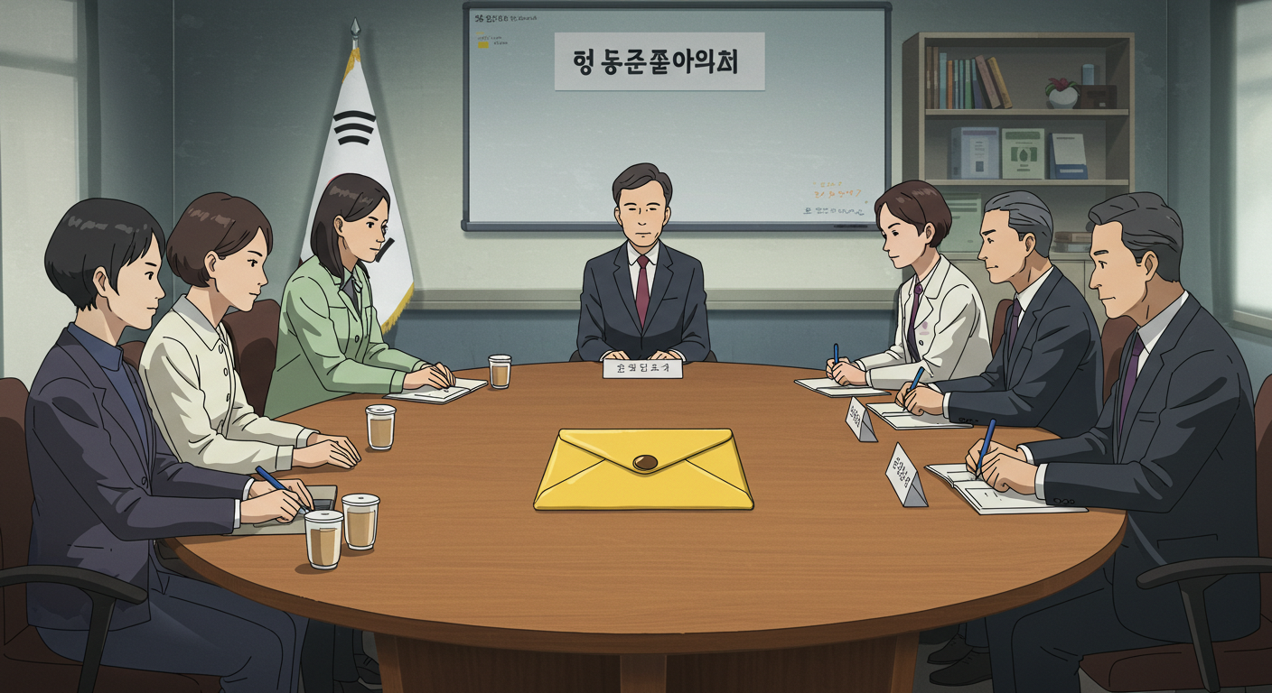 노란봉투법을 두고 사회적 합의를 모색하는 장면