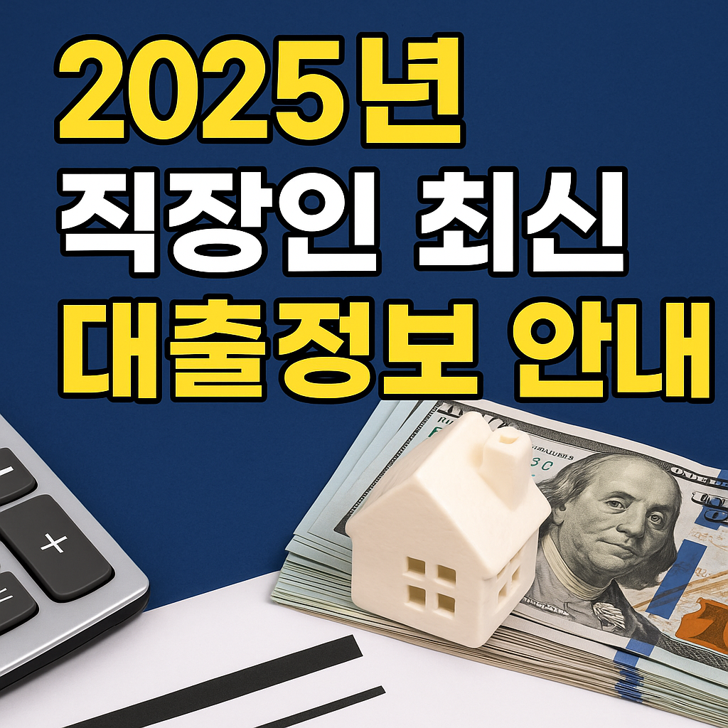 2025년 직장인 최신 대출정보 안내