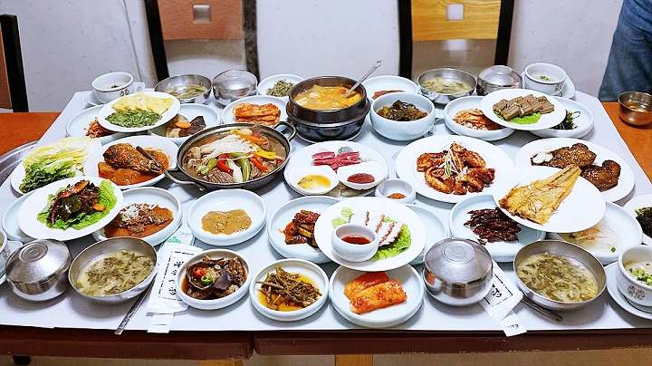 산채 정식 전북 완주 대둔산 맛집 추천