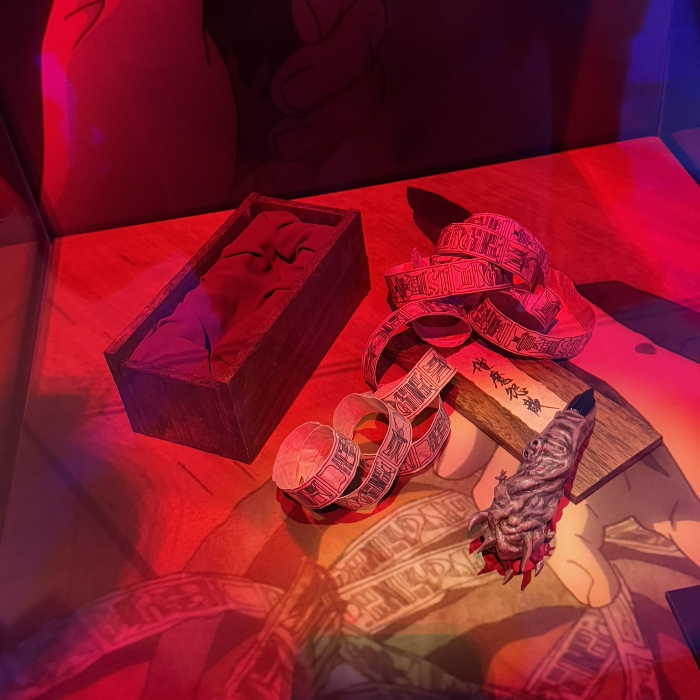 주술회전 전시회 이미지