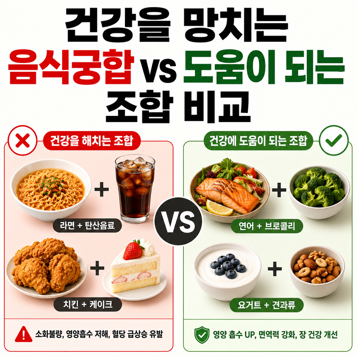 위염에 안 좋은 음식궁합