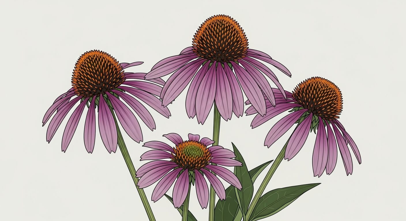 에키네시아 효능과 부작용 (면역, 항염, 감기)