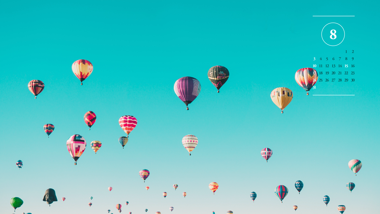 01 열기구 A - 2025년8월 노트북배경화면