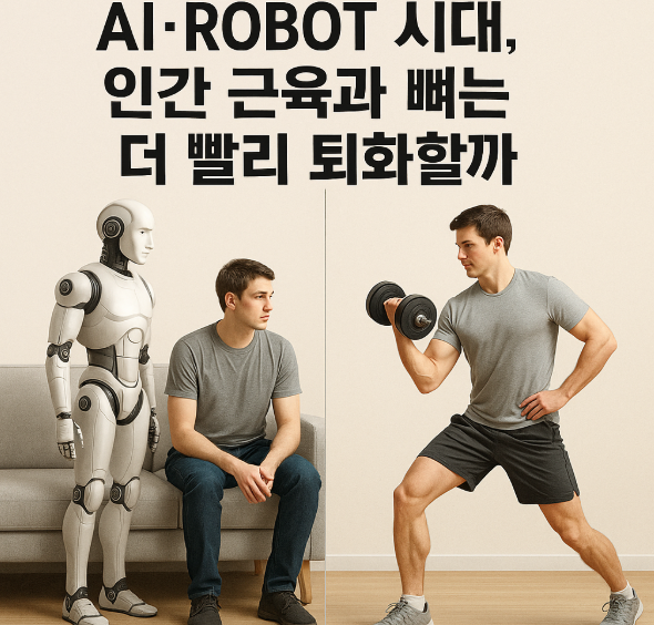 AI 로봇 시대 인간 근육과 뼈는 더 빨리 퇴화할까