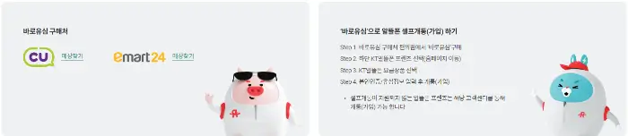 KT 선불유심 10분요약 신청방법 안내 바로유심