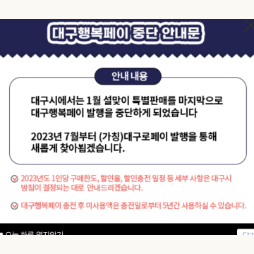 대구로 페이 사용처