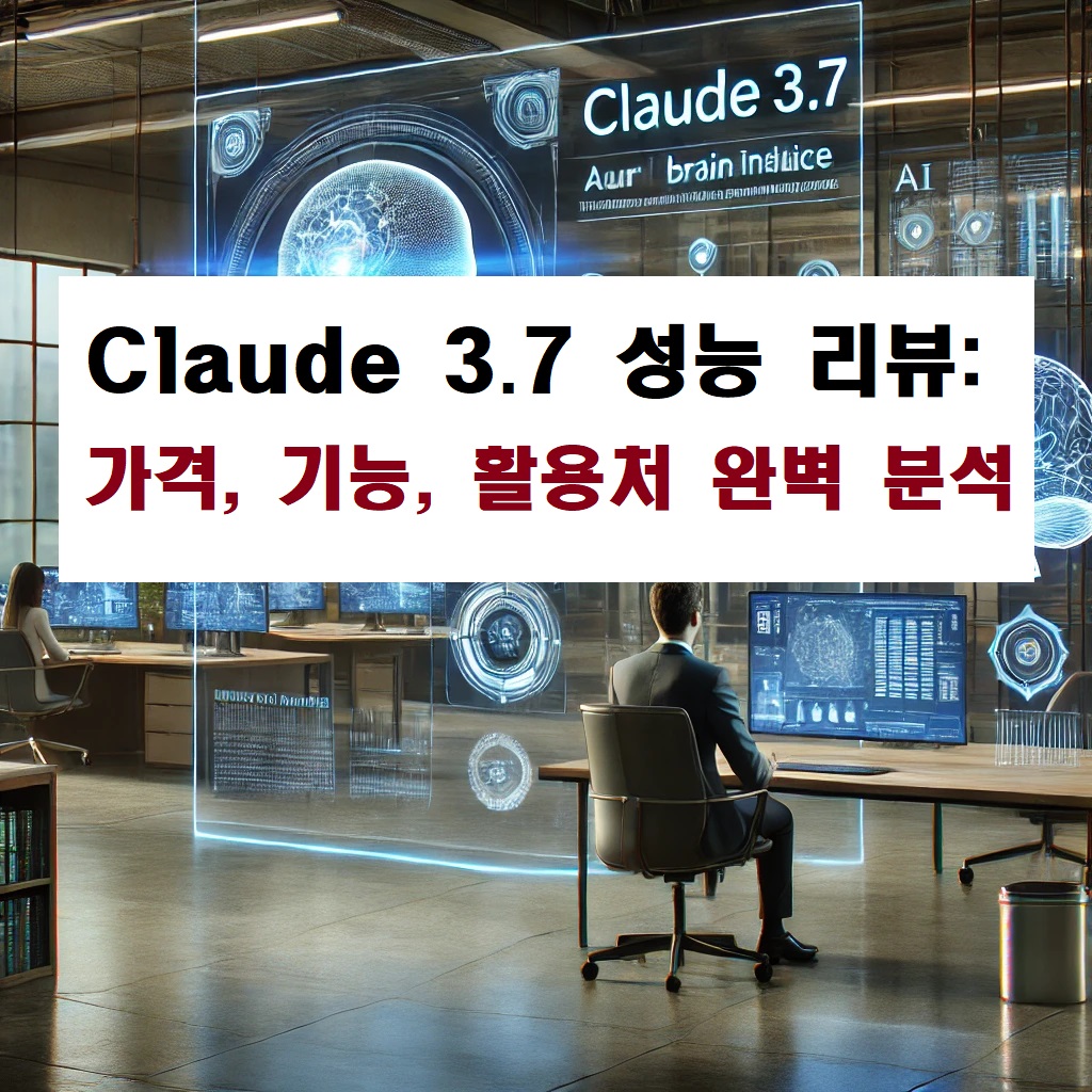 Claude 3.7 성능 리뷰: 가격, 기능, 활용처 완벽 분석