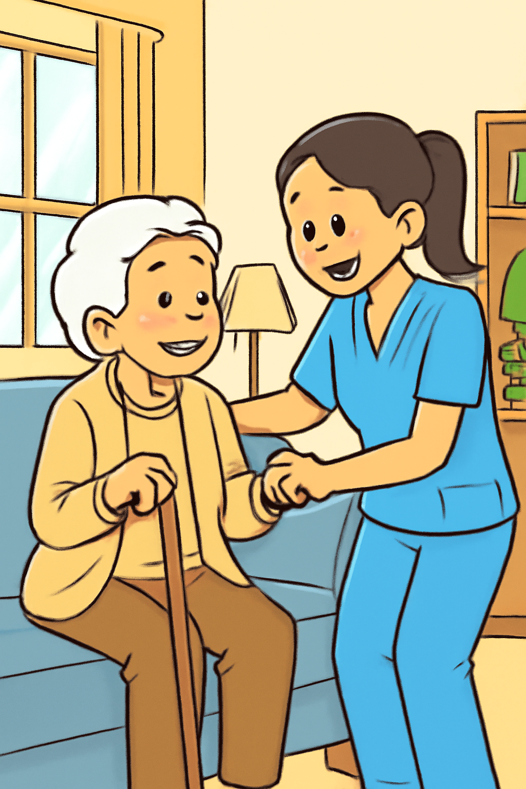 노인맞춤돌봄서비스 관련 이미지