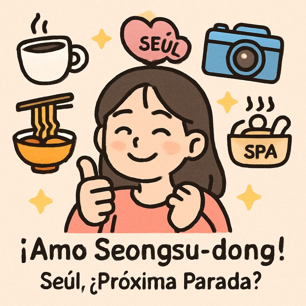 ¡Amo Seongsu-dong!💖 Seúl, ¿Próxima Parada?