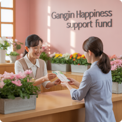 강진군 군민행복지원금 신청 이미지