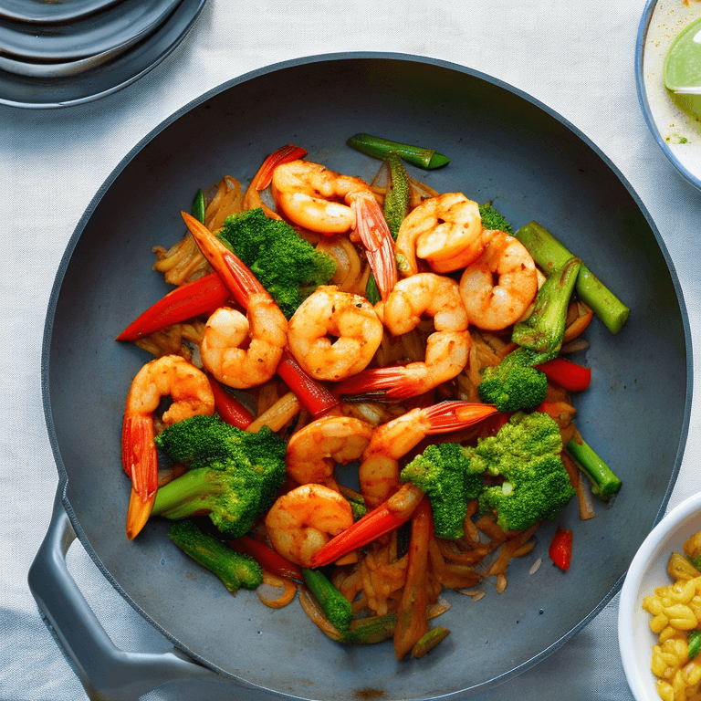 TOP 1 매콤한 새우볶음(Spicy shrimp stir-fry)