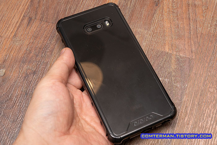 아라리 V50S 마하 케이스 뒷면 로고