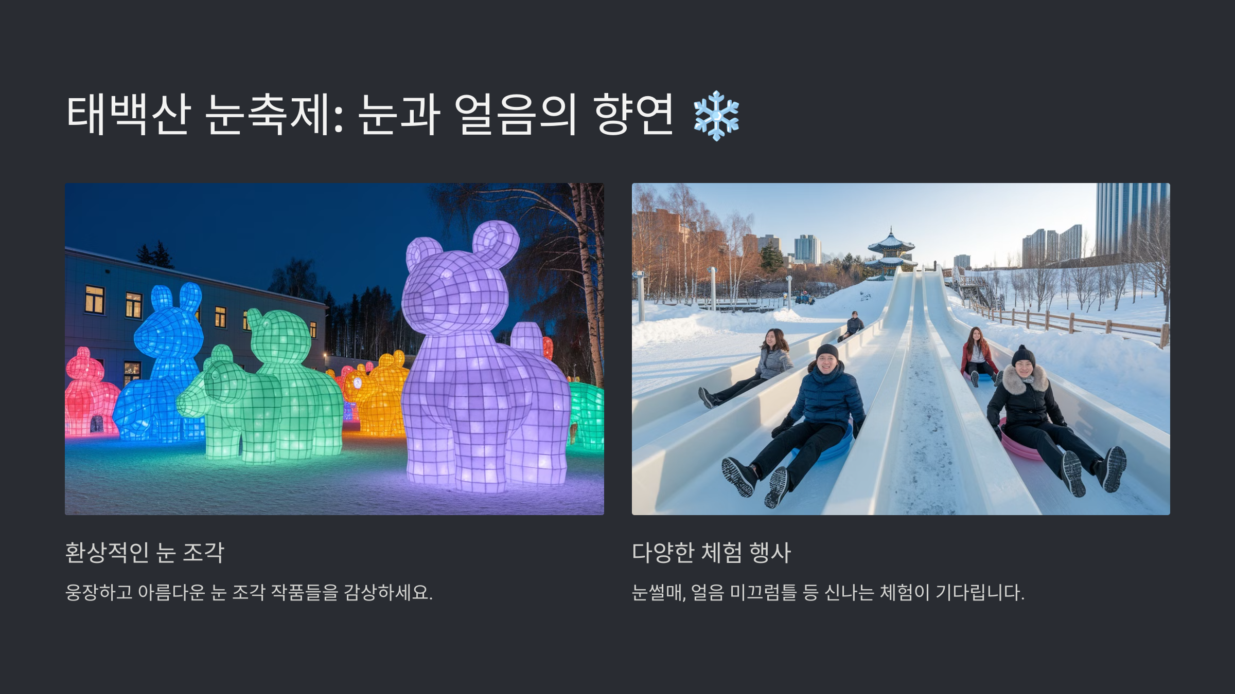 2월 축제 가볼만한 곳 국내 축제 추천