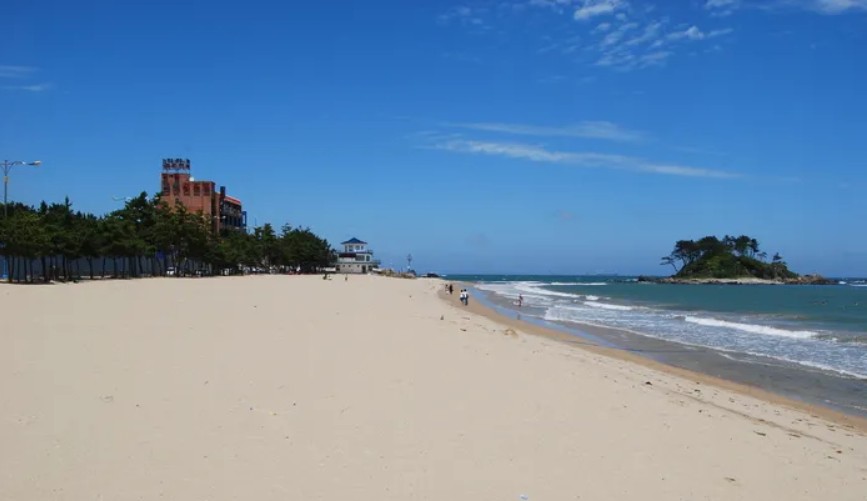 울산 진하해수욕장