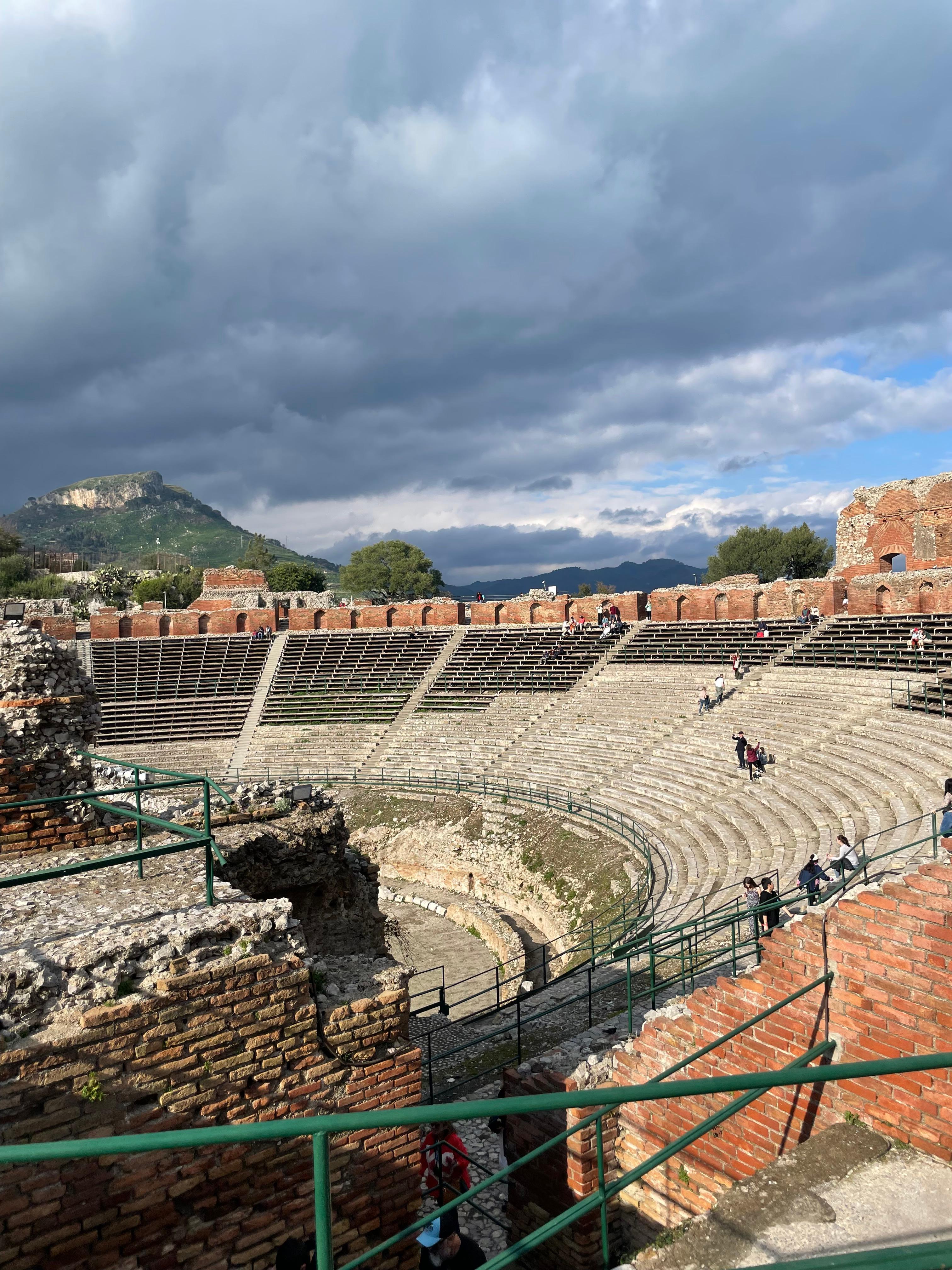 타오르미나 그리스 원형극장