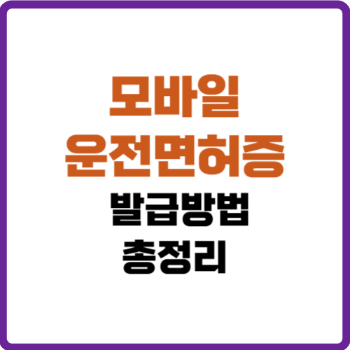 모바일 운전면허증