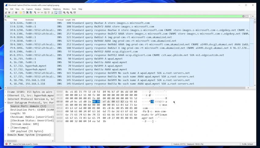 윈도우 11 사용 시 개인정보를 제3자에게 전송함