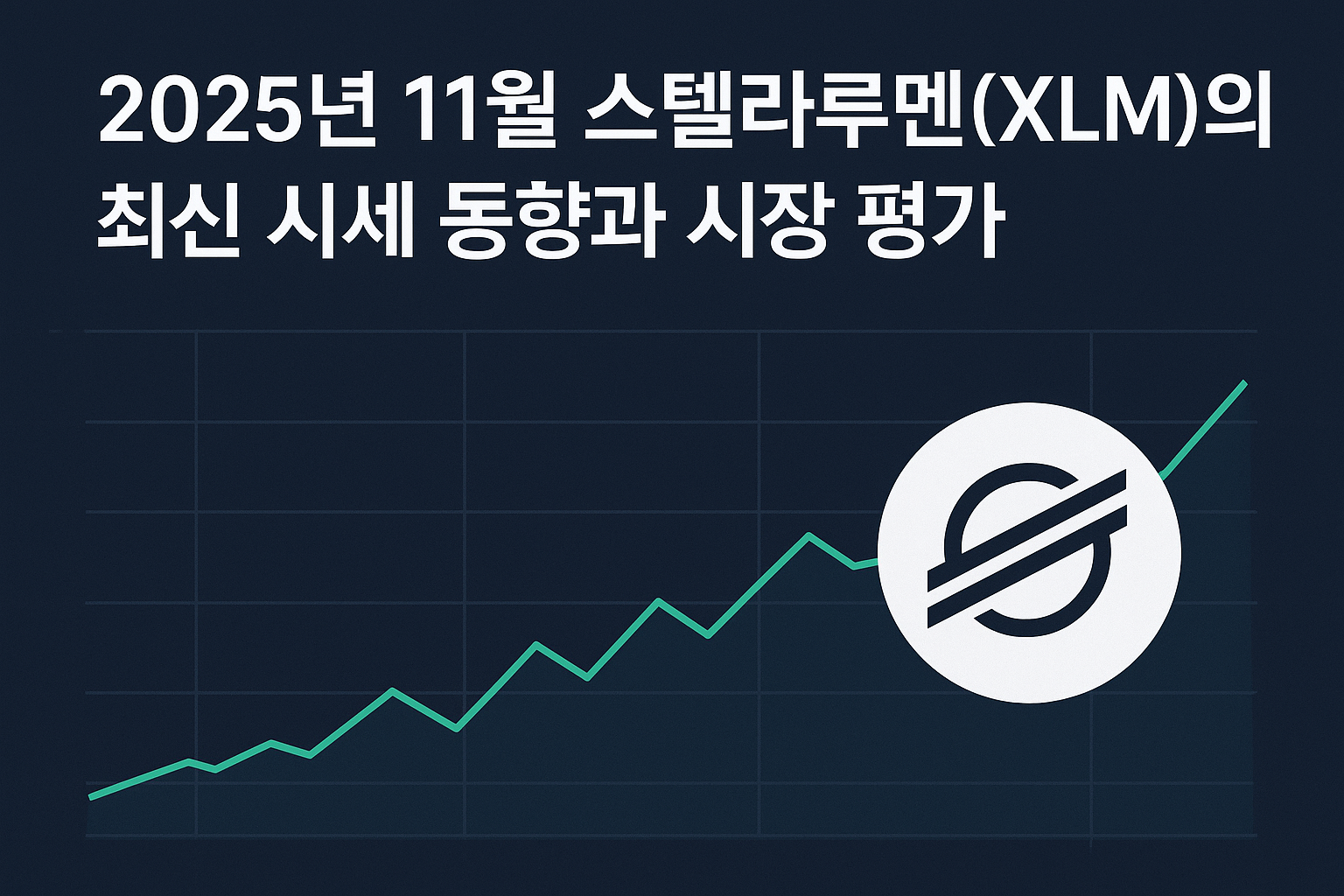 2025년 11월 스텔라루멘(XLM)의 최신 시세 동향과 시장 평가 이미지