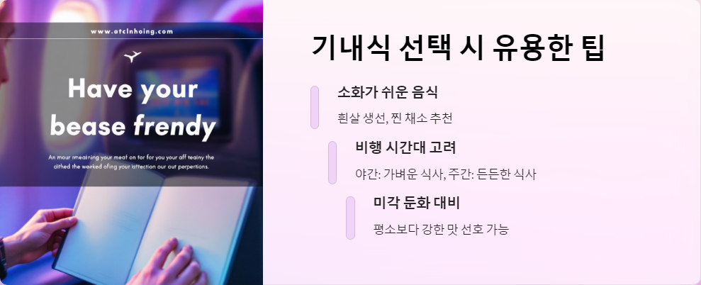 특별기내식