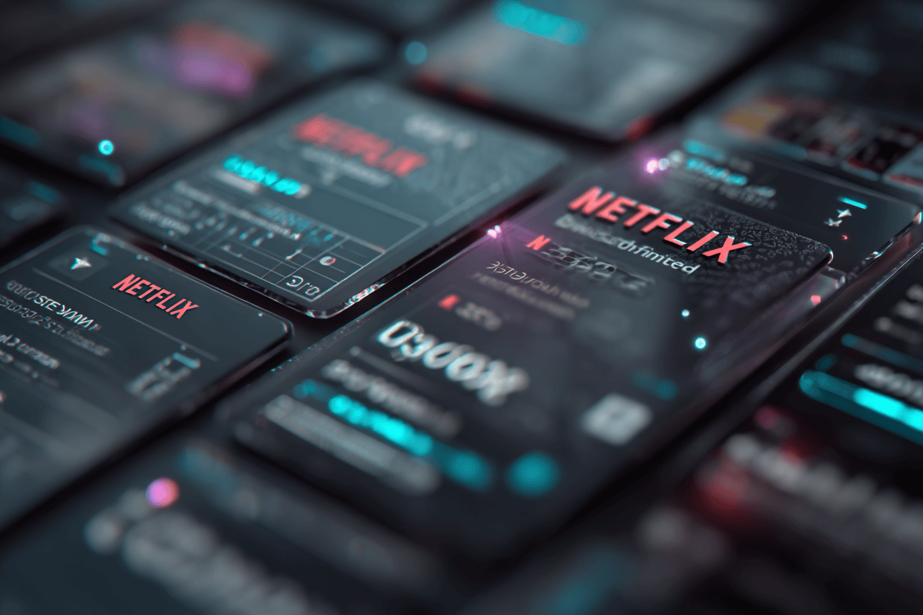 핸드폰의-넷플릭스-로고-이미지