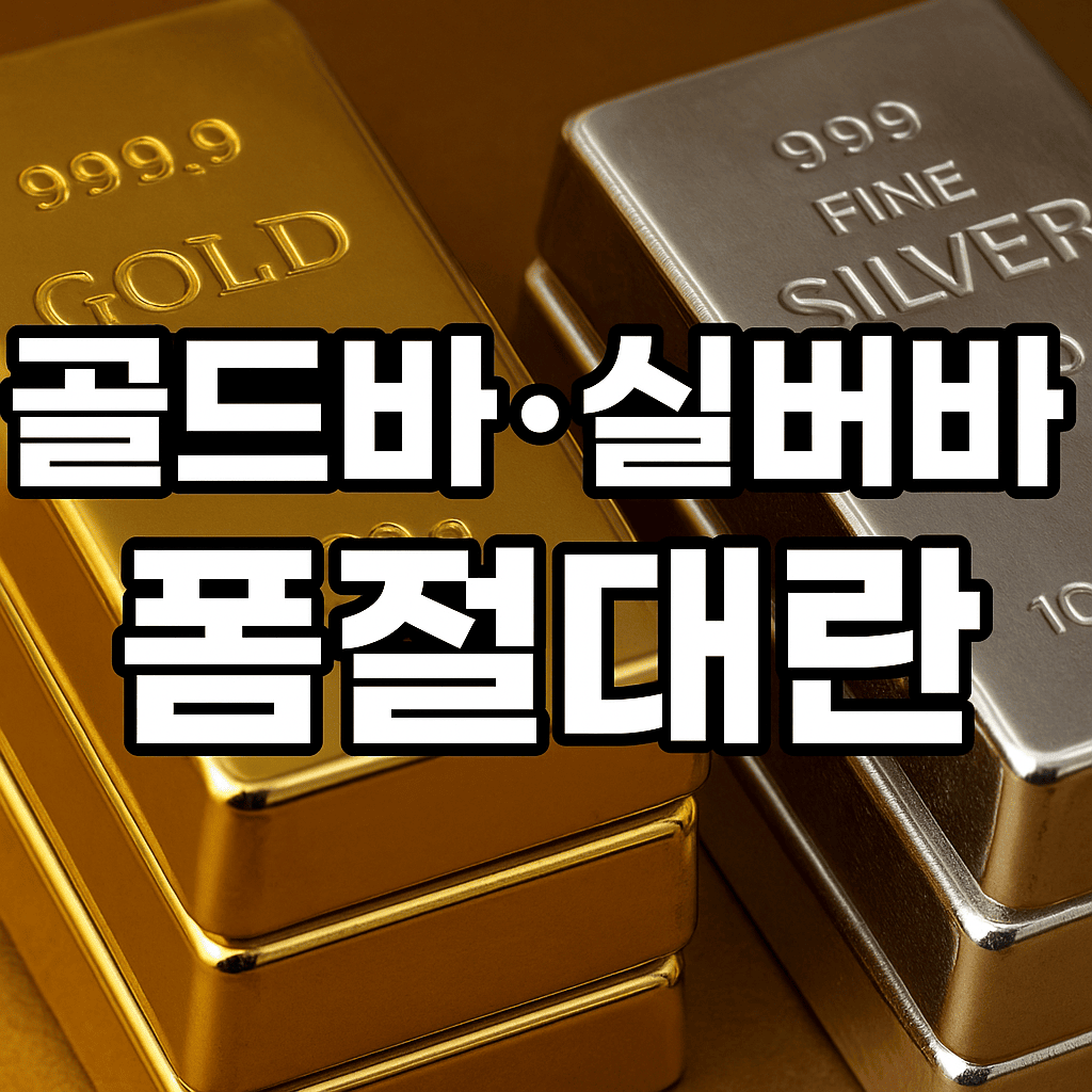 골드바품절대란