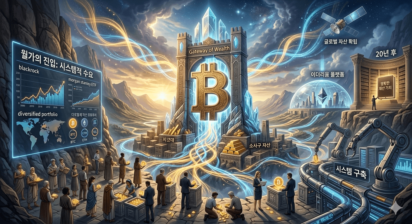 비트코인 월가의 진입