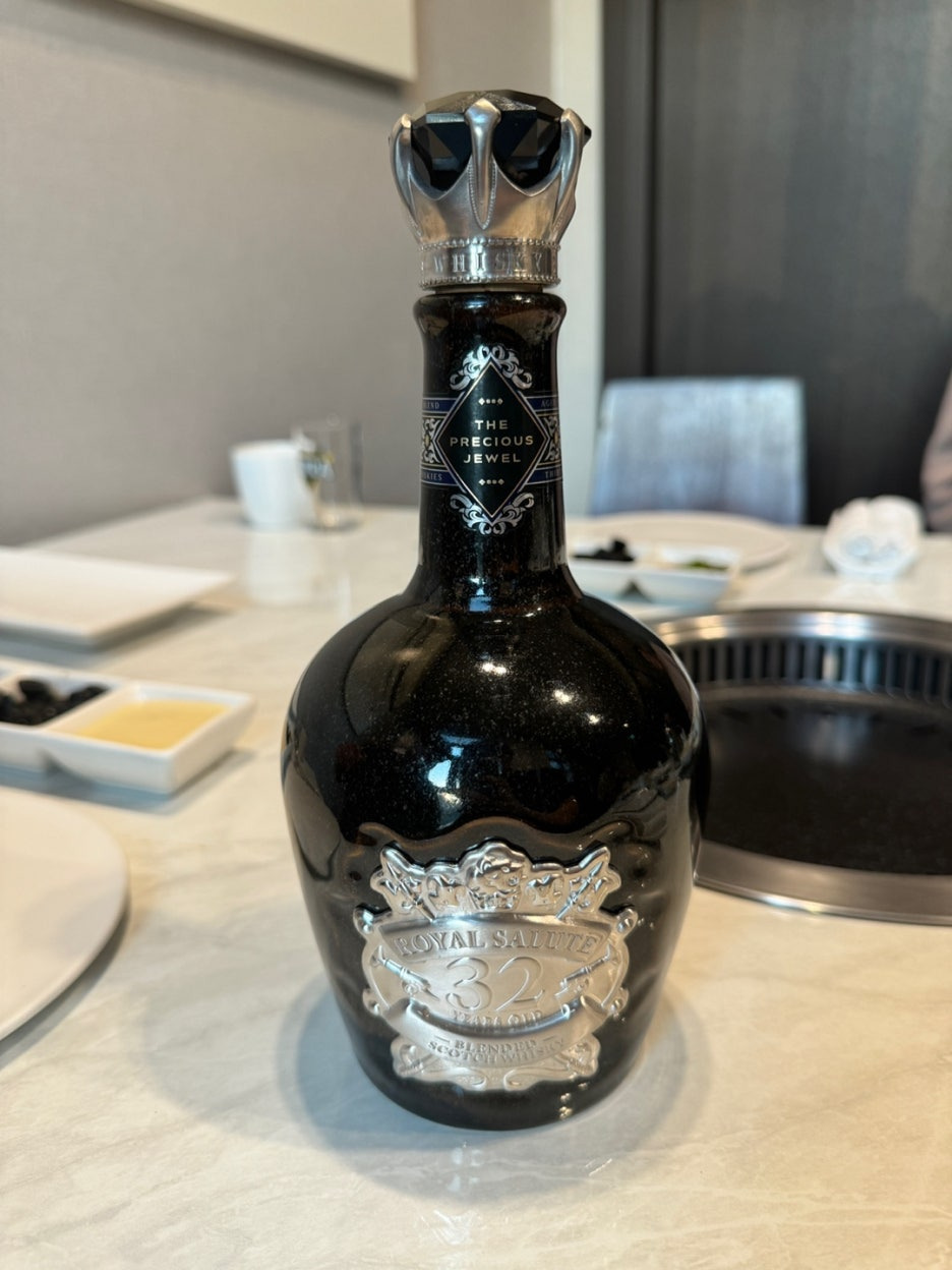 콜키지로 들고온 양주