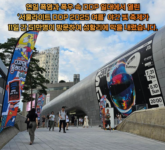 서울라이트 DDP 가을 2025 일정