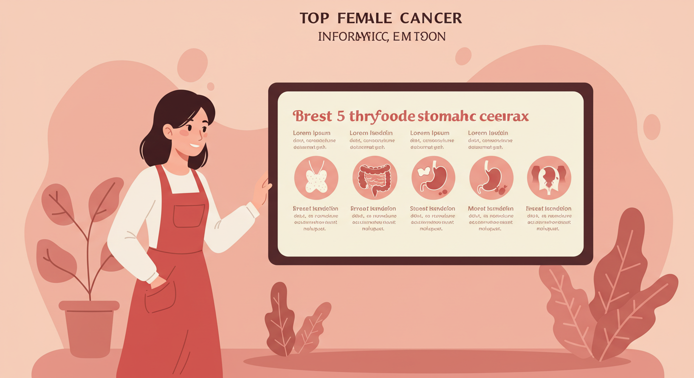 여성 암 발생률 통계