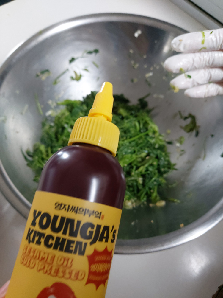 영자씨의 부엌 참기름으로 요리