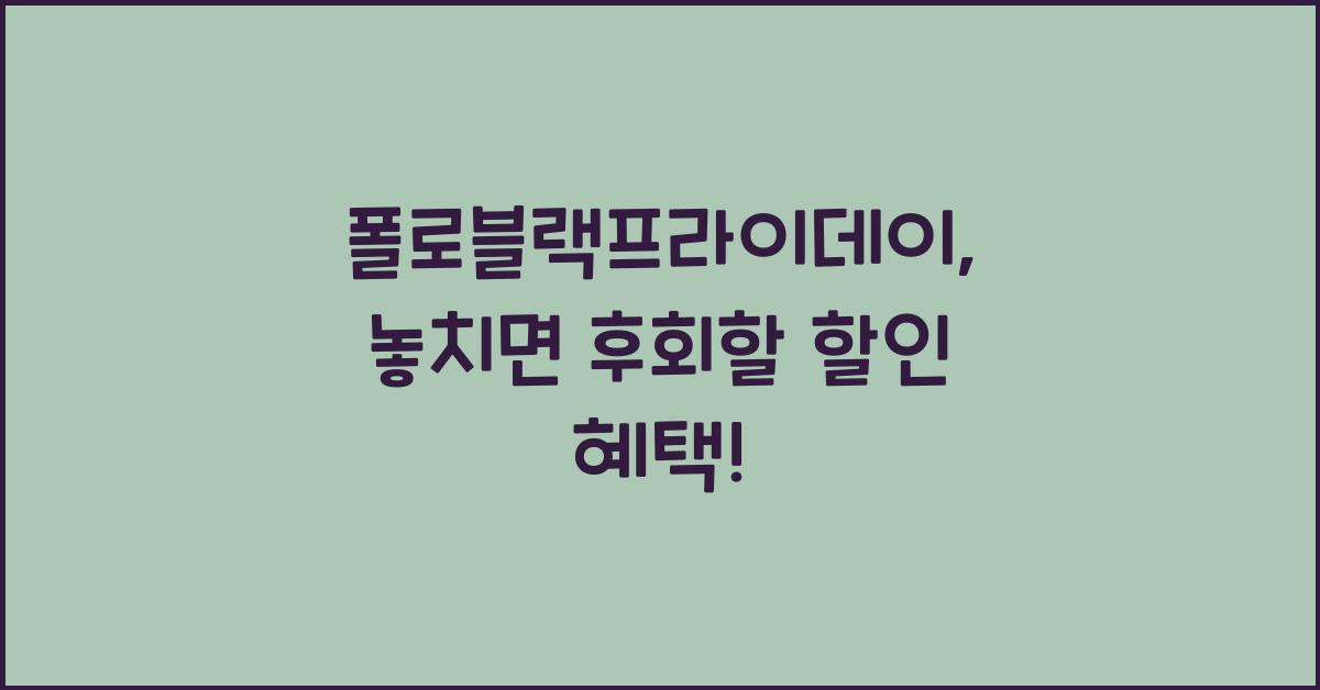 폴로블랙프라이데이