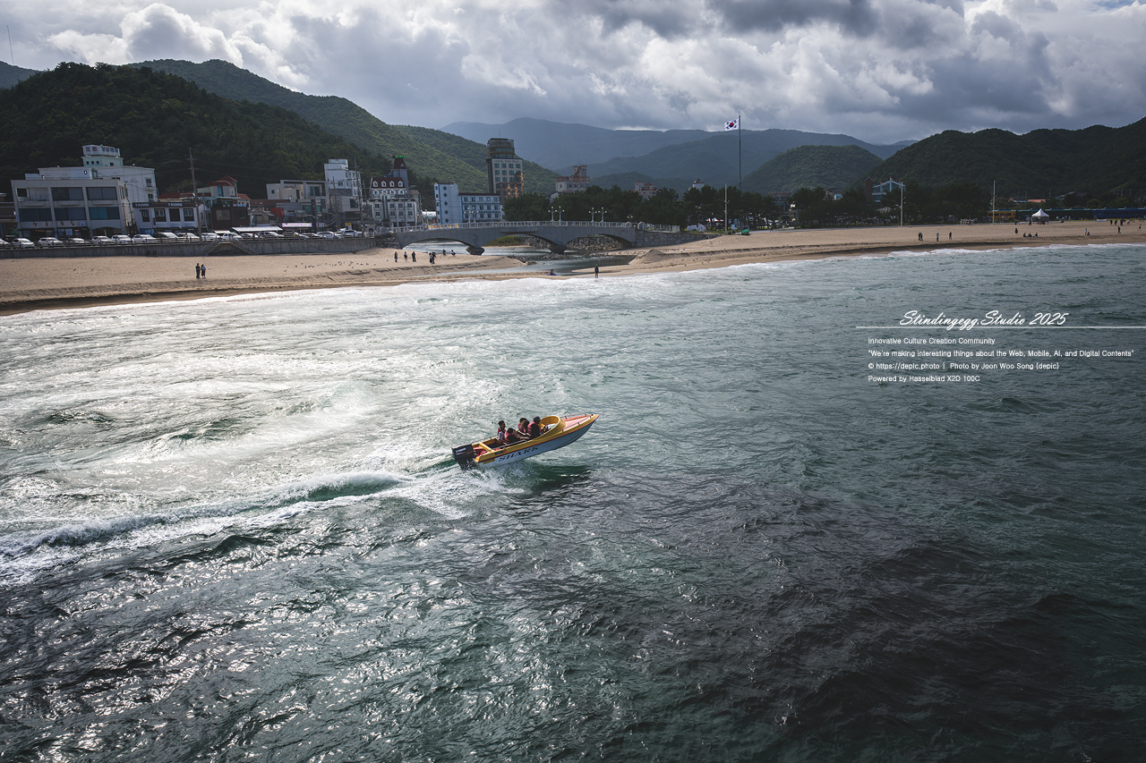 #강릉 #정동진 #바다 #해변 #배