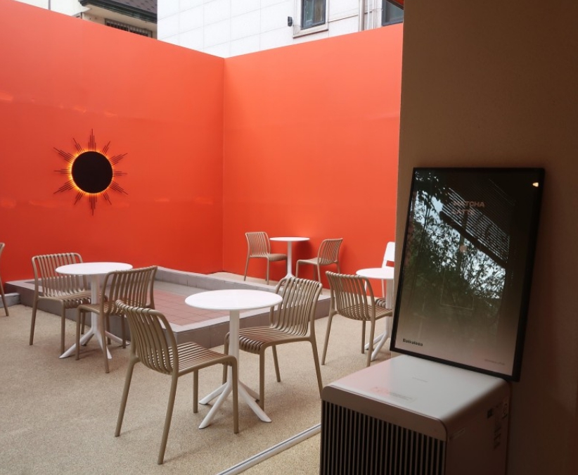 야외 테라스석도 인상적이다.