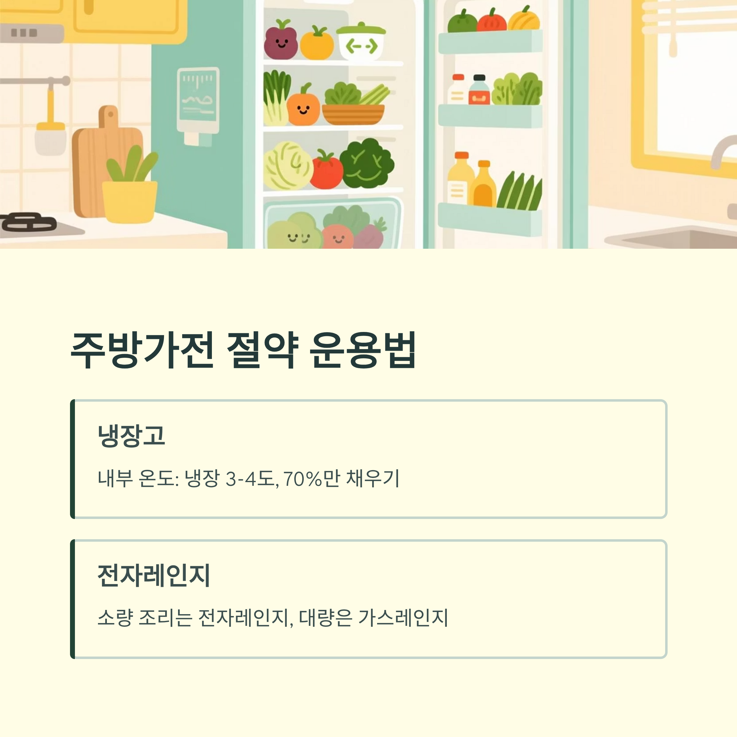 전기요금 절약 고전력 가전제품