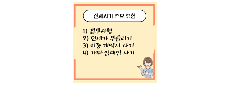 전세사기 유형