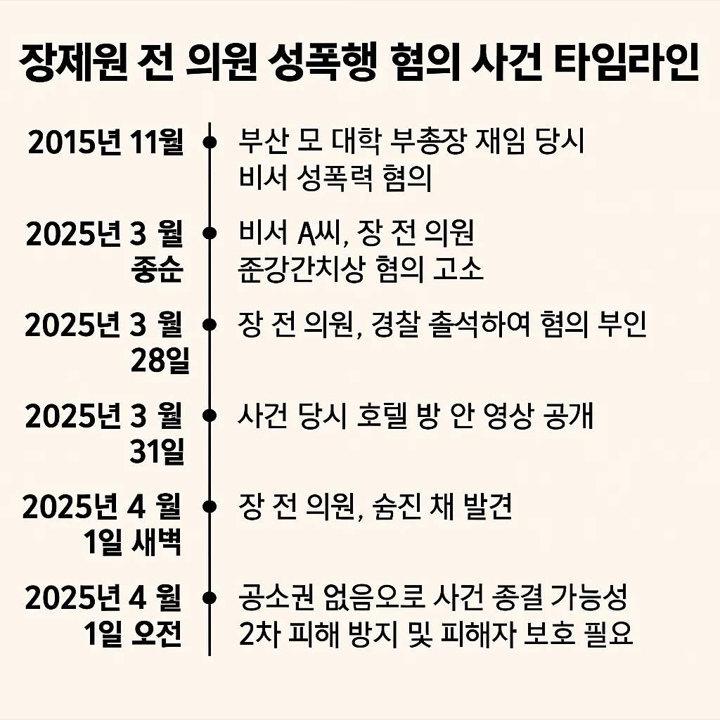 사건 주요 일지 정리 이미지