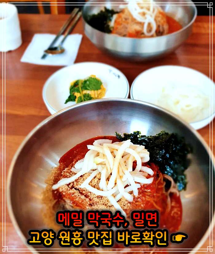 고양 삼송 원흥 맛집 메밀막국수, 밀면